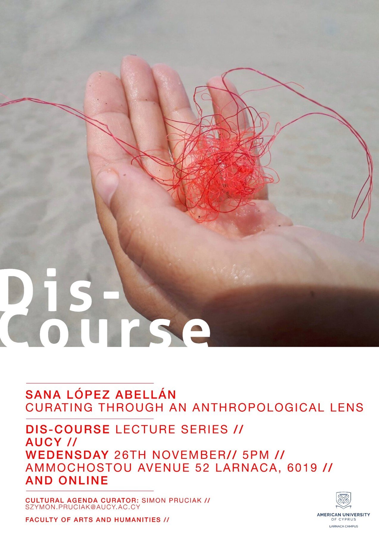 Sana López Abellán — original event material